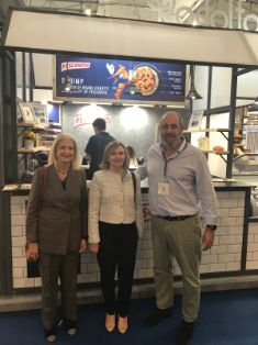 Hoy, en su visita a Seafood Expo Global