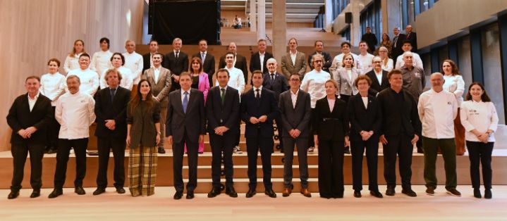Hoy, en San Sebastián, en la inauguración del Gastronomy Open Ecosystem