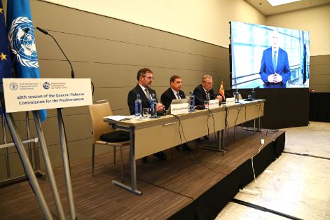 Hoy, en Málaga, en la apertura de la 48ª sesión anual de la CGPM