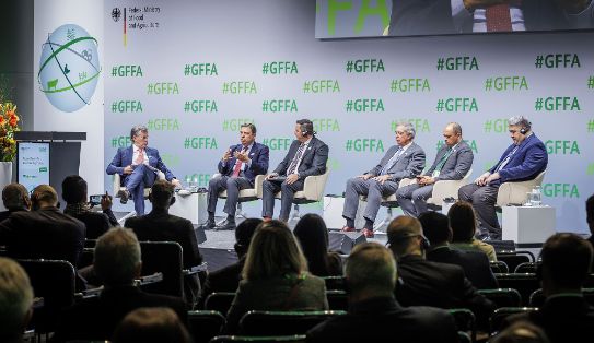Hoy, en Berlín, en la Conferencia de Ministros del Foro Global de Alimentación y Agricultura 2025