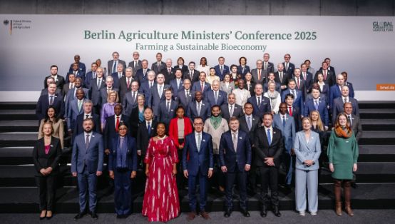 Hoy, en Berlín, en la Conferencia de Ministros del Foro Global de Alimentación y Agricultura 2025