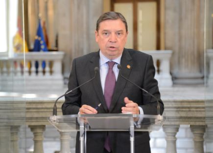 Hoy, en una reunión para explicar el Consejo de Ministros de la UE del lunes