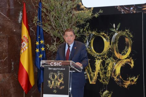 Hoy, en la clausura del I Congreso Mundial del Aceite de Oliva