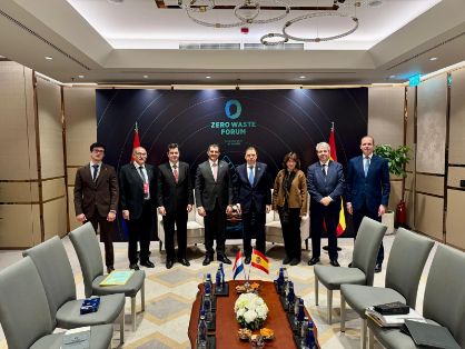 Hoy, en Estambul, en una reunión ministerial sobre el desperdicio