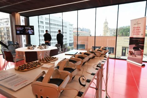 Hoy, en San Sebastián, en la inauguración del Gastronomy Open Ecosystem