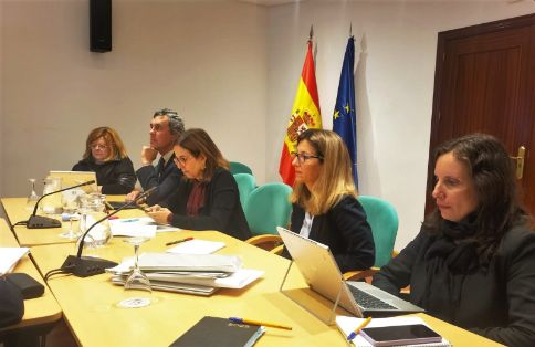 Hoy, en una reunión en Madrid