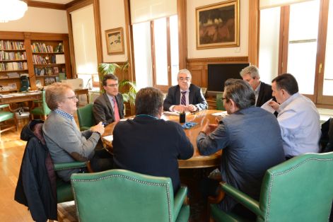 Hoy, en la sede del Ministerio