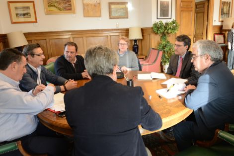 Hoy, en la sede del Ministerio