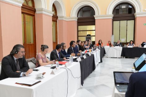 En la sede del Ministerio