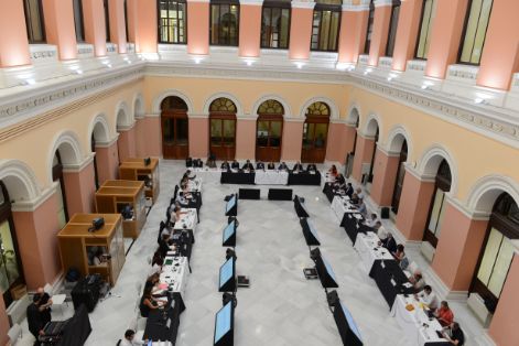 En la sede del Ministerio