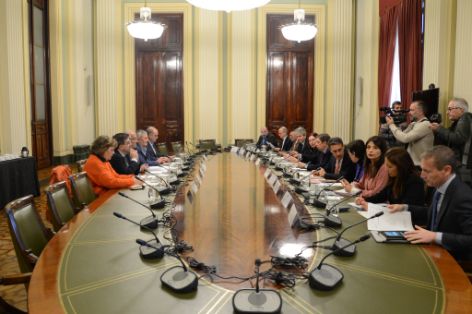 Hoy, durante una reunión del Consejo Asesor Agrario 