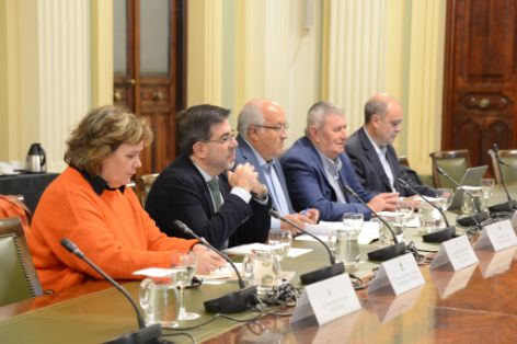 Hoy, durante una reunión del Consejo Asesor Agrario 