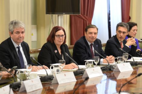 Hoy, durante una reunión del Consejo Asesor Agrario 