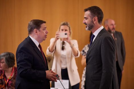 Hoy, en Pamplona, en la Conferencia Sectorial monográfica 