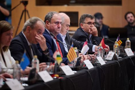 Hoy, en Pamplona, en la Conferencia Sectorial monográfica 