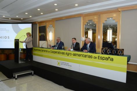 Hoy, en la Asamblea de Cooperativas Agro-alimentarias