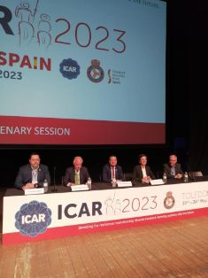 Hoy, en la inauguración del Congreso ICAR 2023, en Toledo