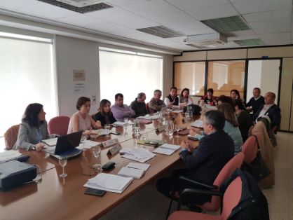 Hoy, en la sede del Departamento 