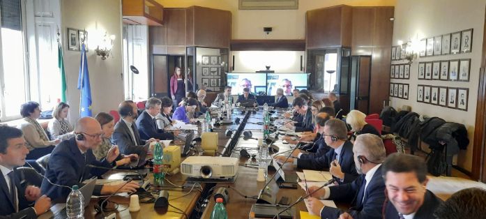 Hoy, en Roma, en la reunión de la sesión plenaria