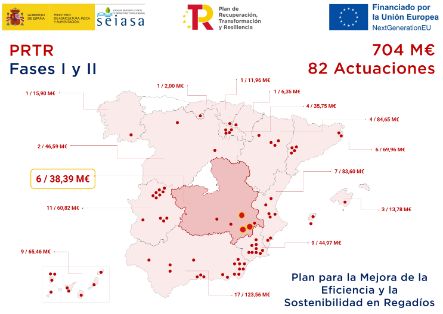 A través de la Sociedad Mercantil Estatal de Infraestructuras Agrarias SEIASA