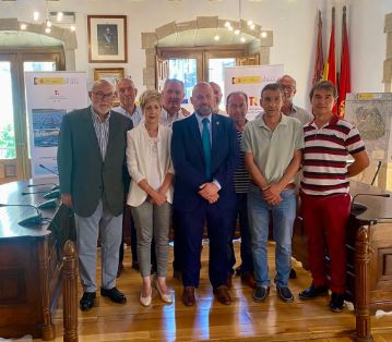 CON LA COMUNIDAD DE REGANTES VIANA I DENTRO DEL PRTR FASE I 