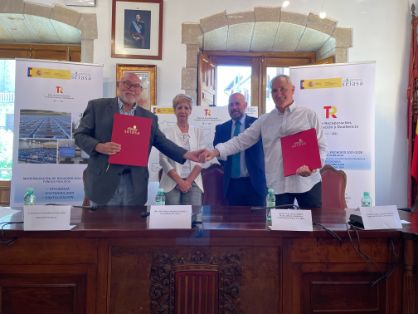 CON LA COMUNIDAD DE REGANTES VIANA I DENTRO DEL PRTR FASE I 