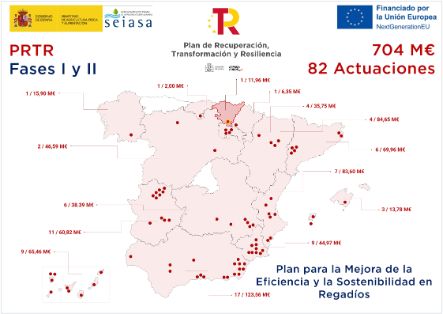 A TRAVÉS DE LA SOCIEDAD MERCANTIL ESTATAL DE INFRAESTRUCTURAS AGRARIAS (SEIASA)