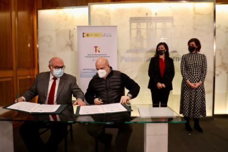 CON LA FIRMA HOY DE DOS CONVENIOS DE FINANCIACIÓN