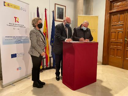 A TRAVÉS DE LA FIRMA DE DOS CONVENIOS CON LA EMPRESA PÚBLICA SEIASA 