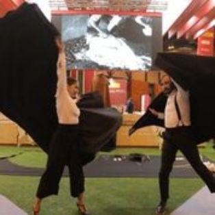 Hoy, en el estand institucional del Departamento 