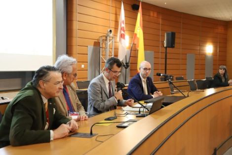 En la sede de la Organización Internacional del Vino 