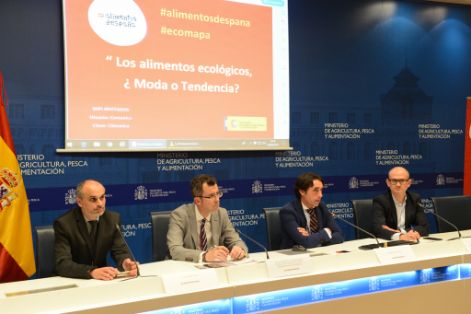 Hoy, en la Jornada “Los alimentos ecológicos ¿moda o tendencia?” 