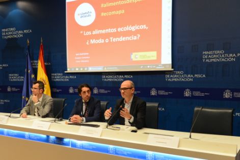 Hoy, en la Jornada “Los alimentos ecológicos ¿moda o tendencia?” 