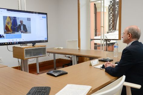 HOY, MEDIANTE VIDEOCONFERENCIA 
