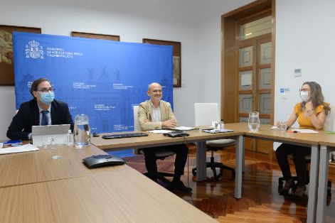 EN UNA REUNIÓN MANTENIDA HOY POR VIDEOCONFERENCIA