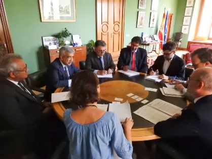 JM Herrero y delegación Pakistán-2