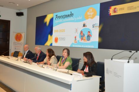 Hoy, en una jornada organizada por FESNAD sobre el Día Nacional de la Nutrición