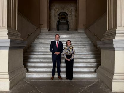 Hoy, en Madrid, en una reuinión bilateral 