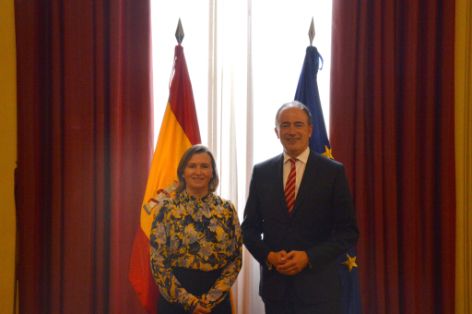 Hoy, en Madrid, en una reuinión bilateral 