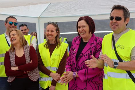 Hoy, en Valencia, en la visita de la secretaria de Estado