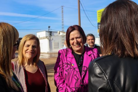 Hoy, en Valencia, en la visita de la secretaria de Estado