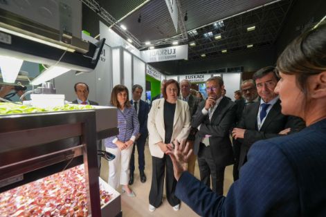 Hoy, en Bilbao, en la inauguración de Food 4 Future