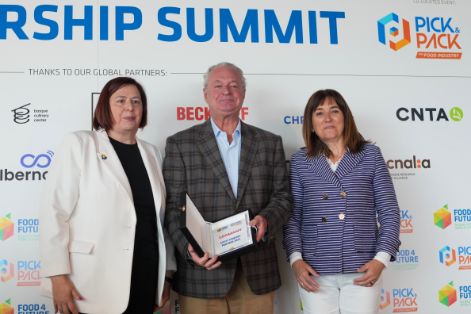 Hoy, en Bilbao, en la inauguración de Food 4 Future