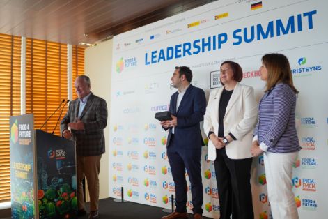 Hoy, en Bilbao, en la inauguración de Food 4 Future