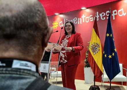 Hoy, en la inauguración de la 37ª edición del Salón Gourmets