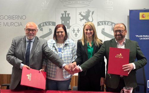 En regadíos del Trasvase Tajo-Segura de Totana