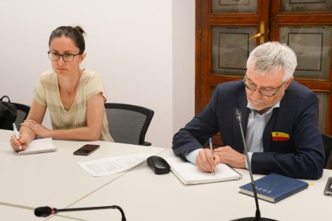 Hoy, en la sede del ministerio