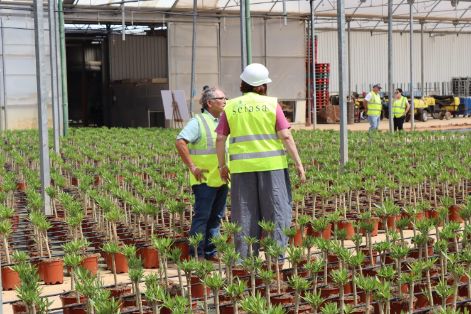 Visita de la secretaria de Estado de Agricultura y Alimentación  