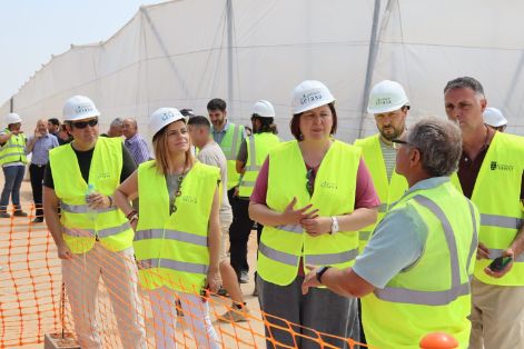 Visita de la secretaria de Estado de Agricultura y Alimentación  