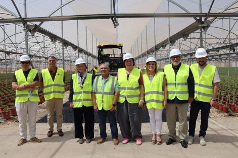 Visita de la secretaria de Estado de Agricultura y Alimentación  